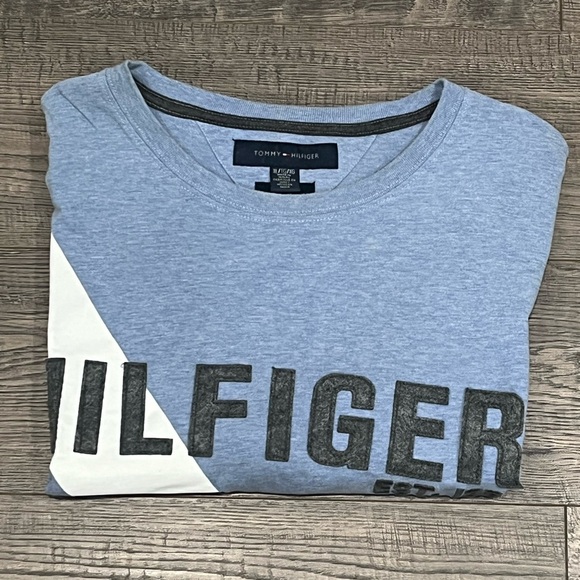 TOMMY HILFIGER MENS SHORT SLEEVE T SHIRT SIZE XL - Picture 3 of 6